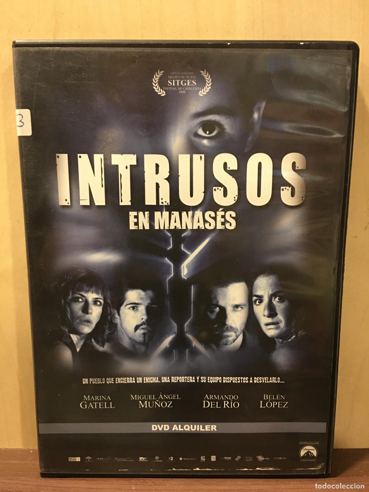 Cine: Intrusos en Manases (DVD) Ed. Alquiler (2&ordf; Mano - Bueno)