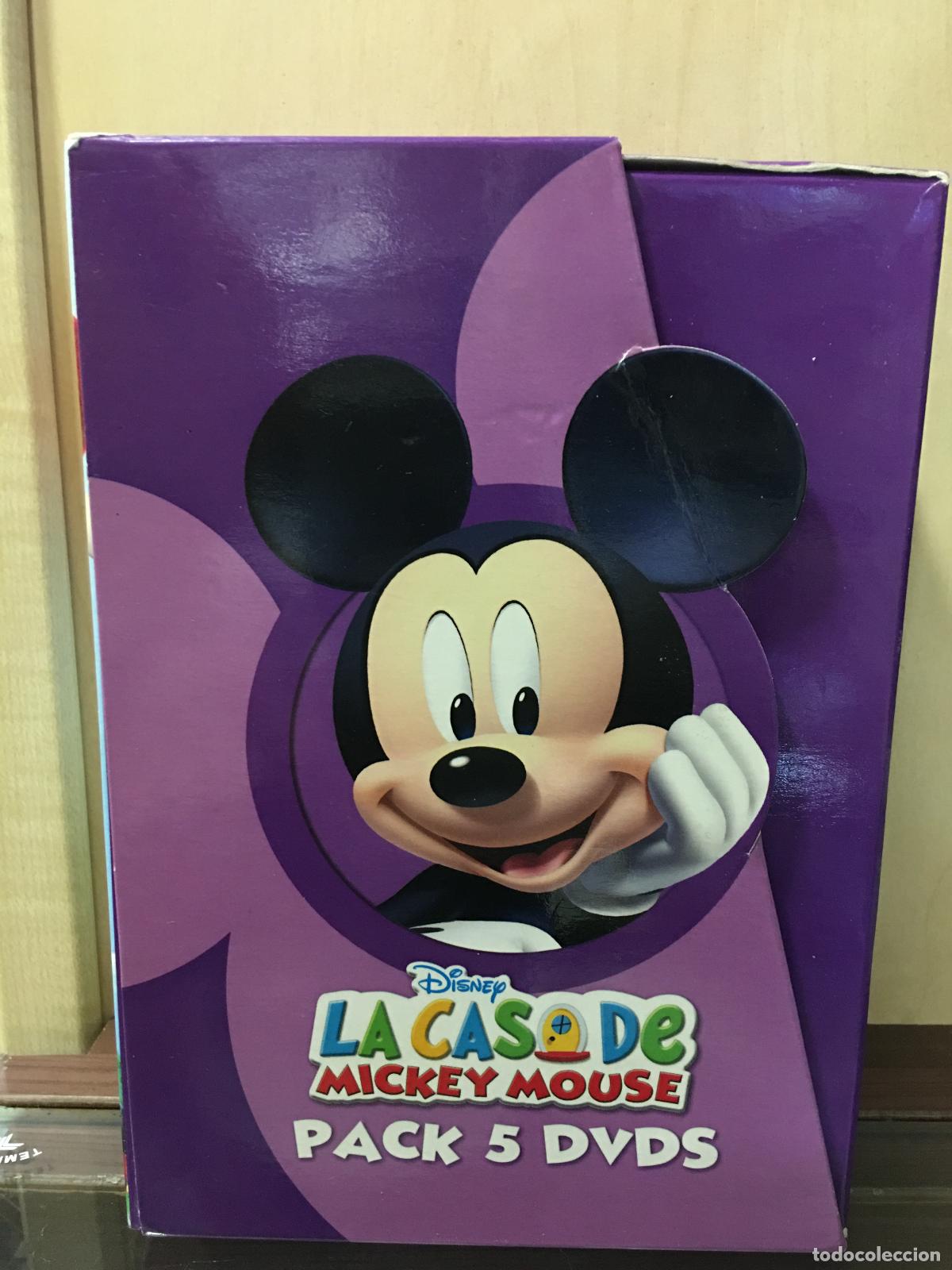 Cine: Pack La Casa De Mickey Mouse - Vol 21-22-23-24-26 (2&ordf; Mano - Bueno)