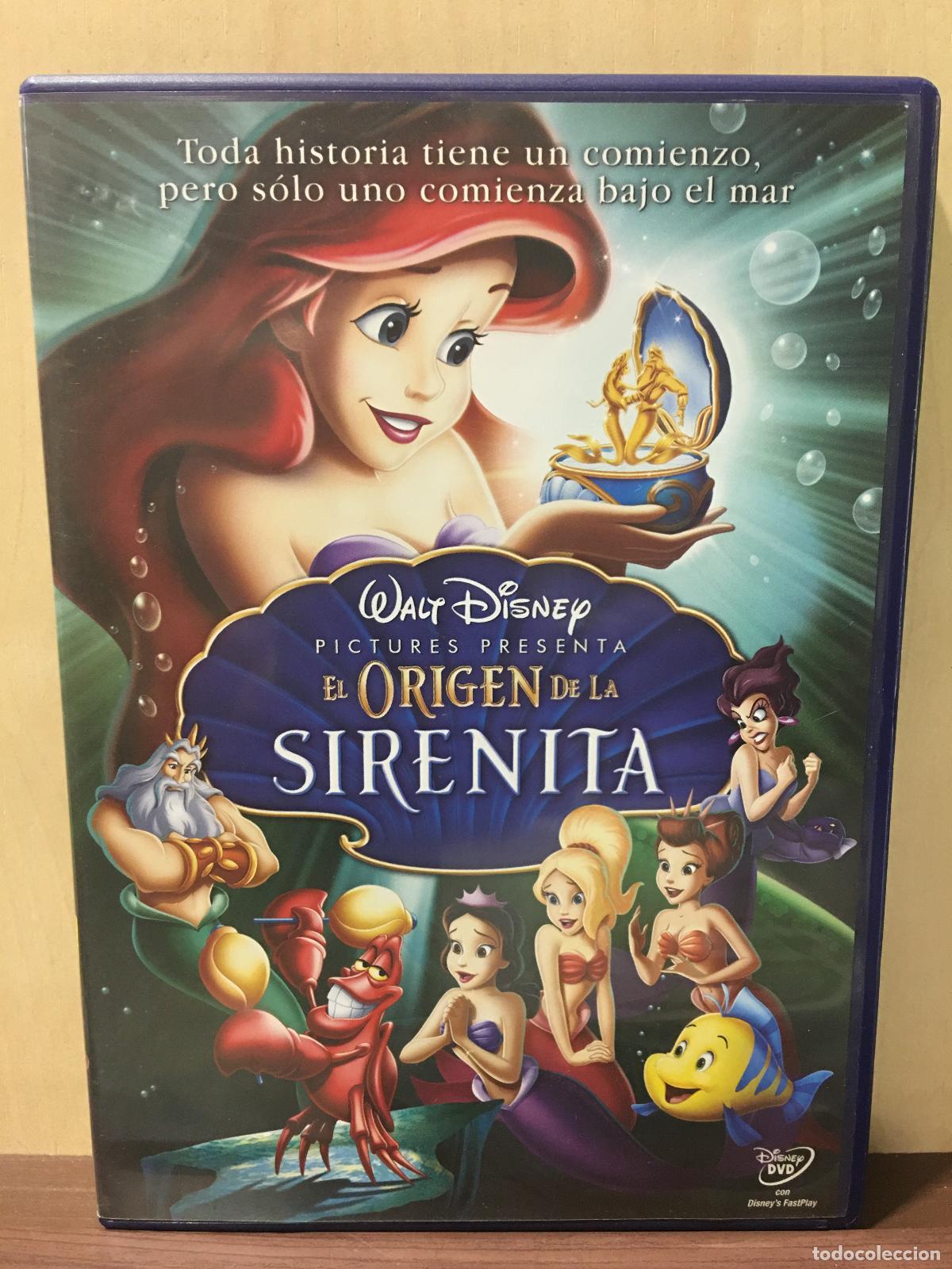 Cine: El origen de la sirenita [DVD] (2&ordf; Mano - Bueno)