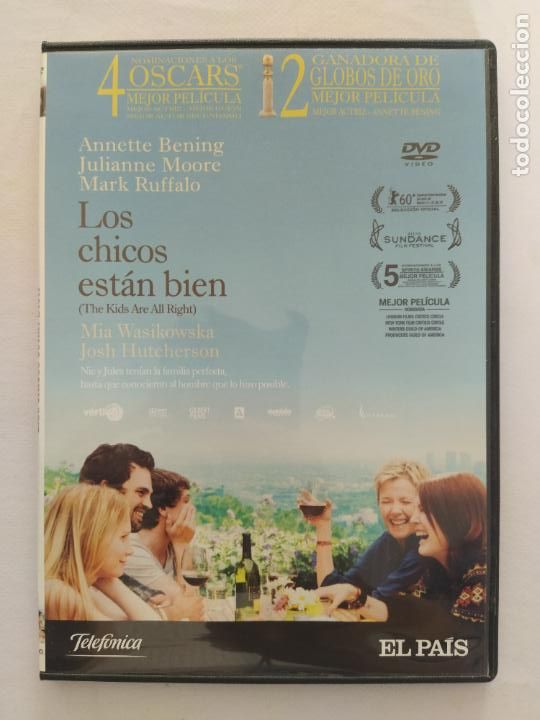 Cine: DVD LOS CHICOS ESTAN BIEN - CAJA SLIM (O6)