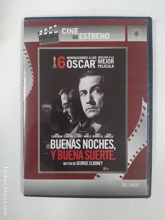 Cinema: BUENAS NOCHES Y BUENA SUERTE. CINE DE ESTRENO 6. DVD. TDKV132
