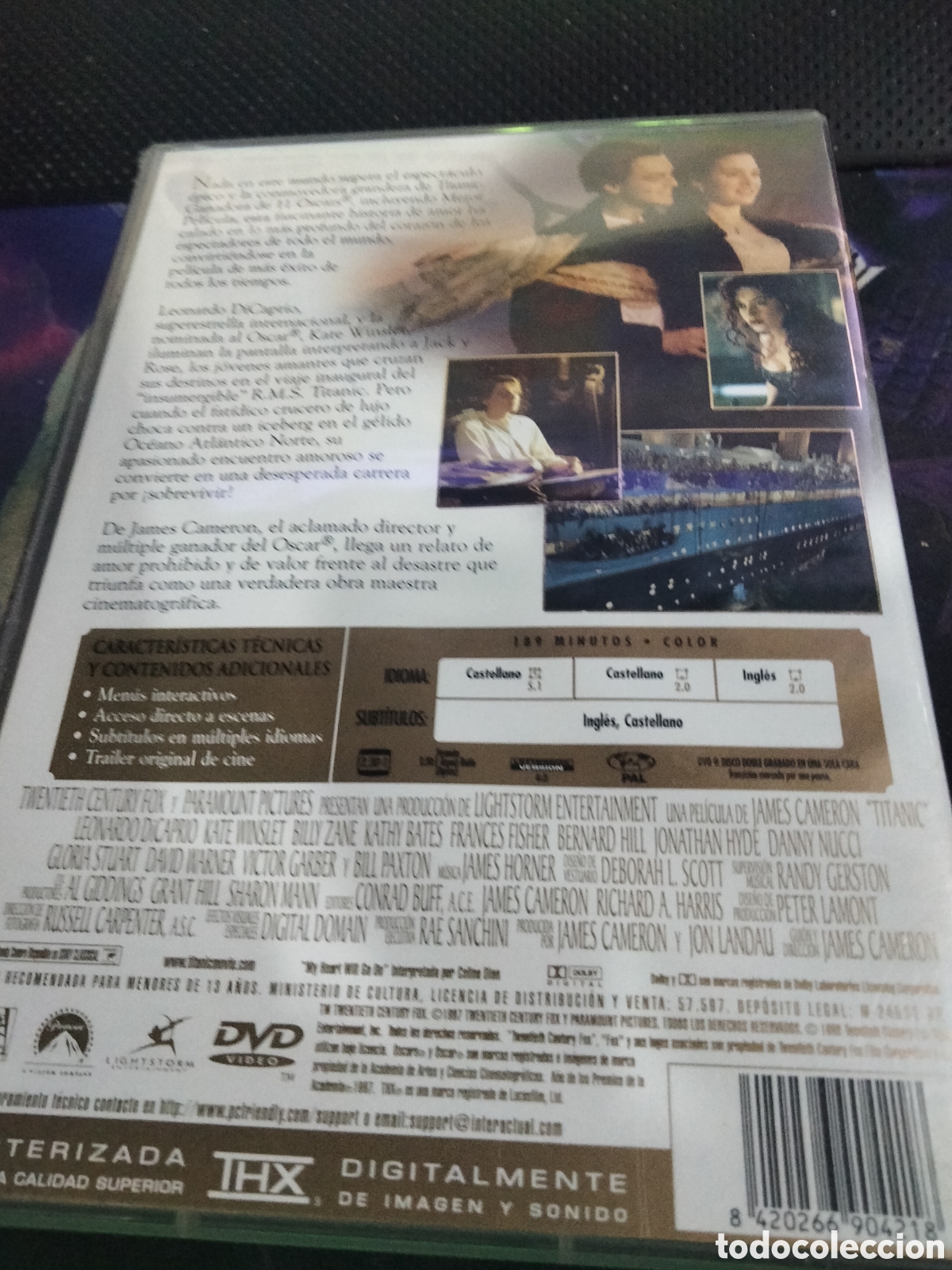 Cine: Titanic dvd -211 - Foto 2