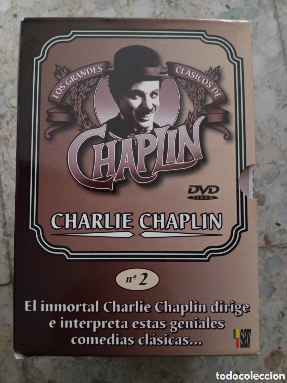 Cine: CAJA 4 DVD LOS GRANDES CLASICOS DE CHARLIE CHAPLIN N&ordm; 2