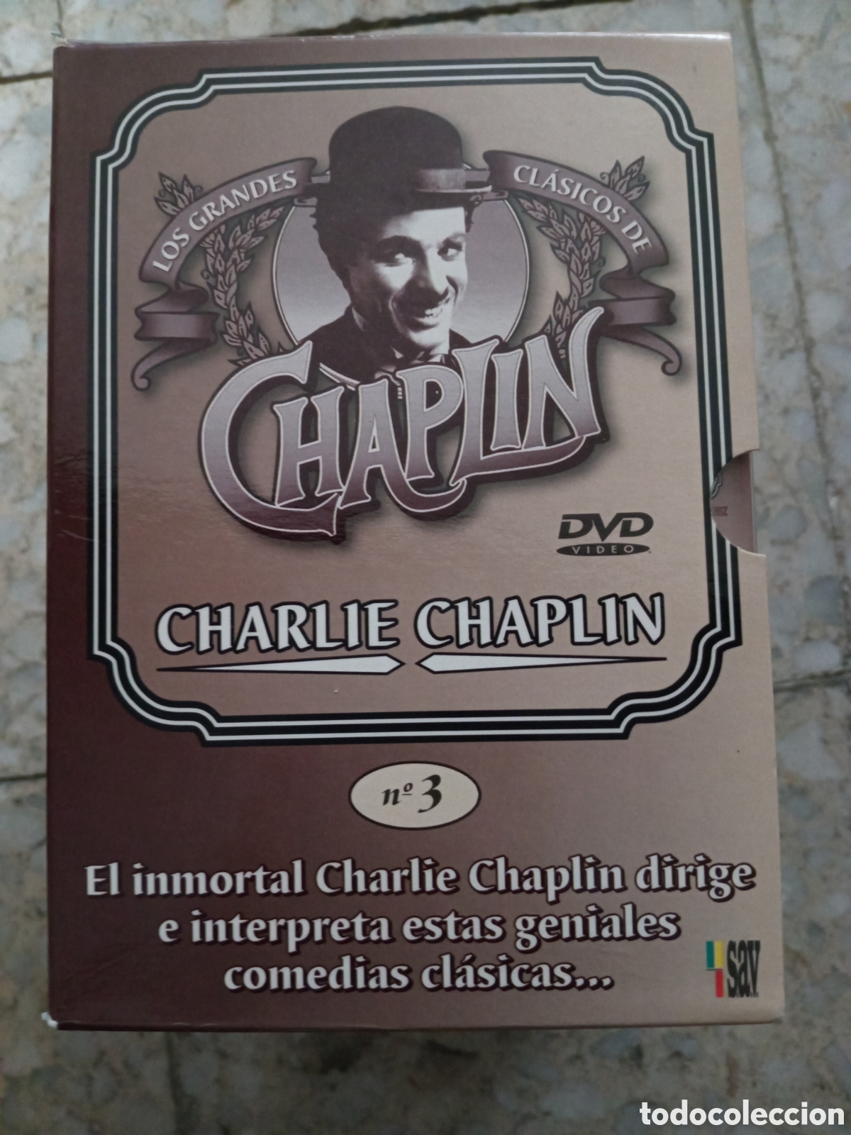 Cine: CAJA 5 DVD LOS GRANDES CLASICOS DE CHARLIE CHAPLIN N&ordm; 3