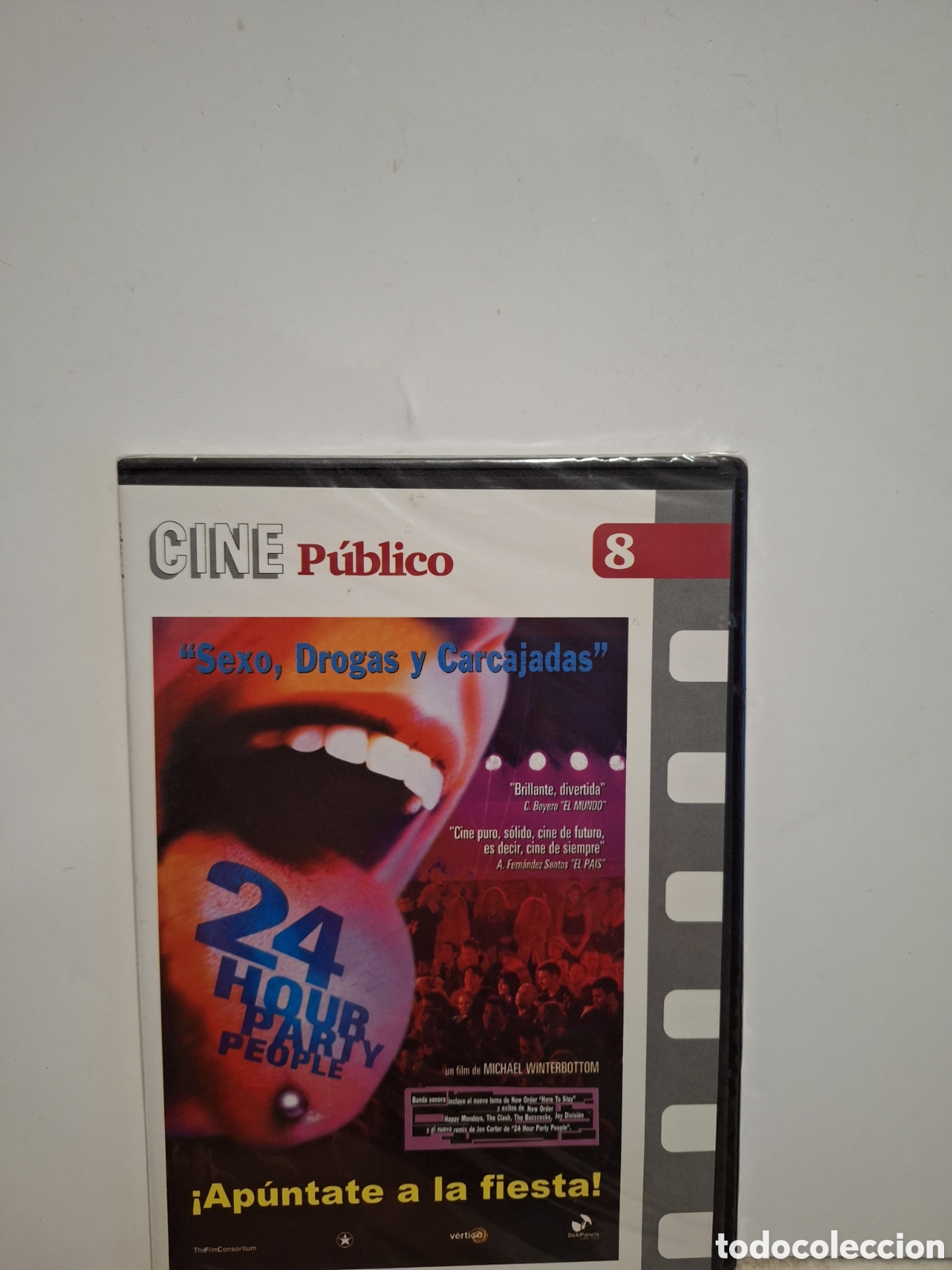 Cinema: TF6 24 hour party people DVD PRECINTADO TAPA FINA
