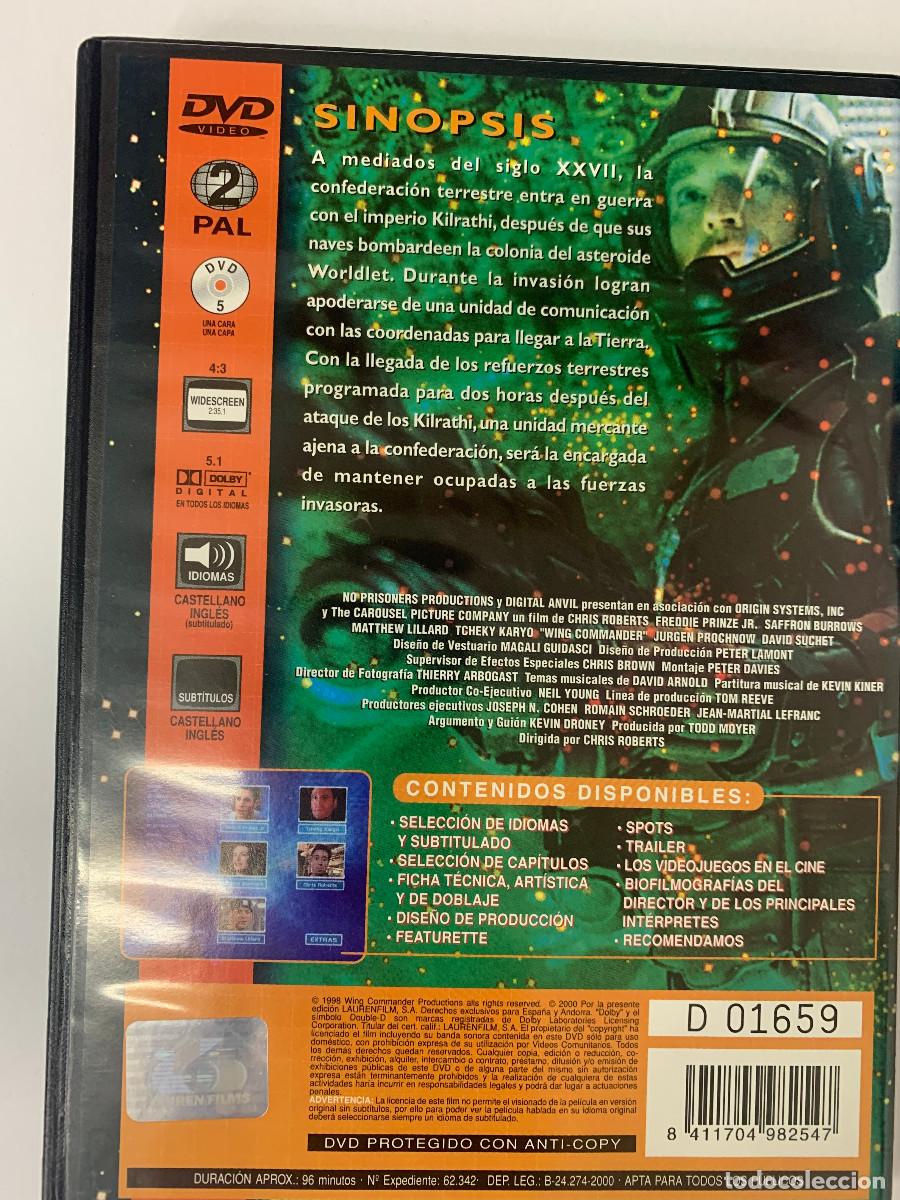 Cine: WING COMMANDER - DVD - Foto 2