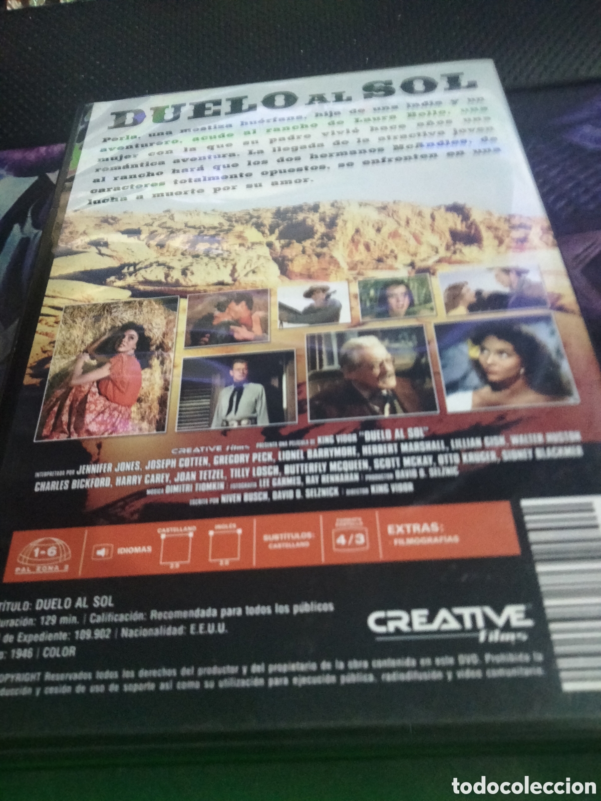 Cine: Duelo al sol dvd -212 - Foto 2