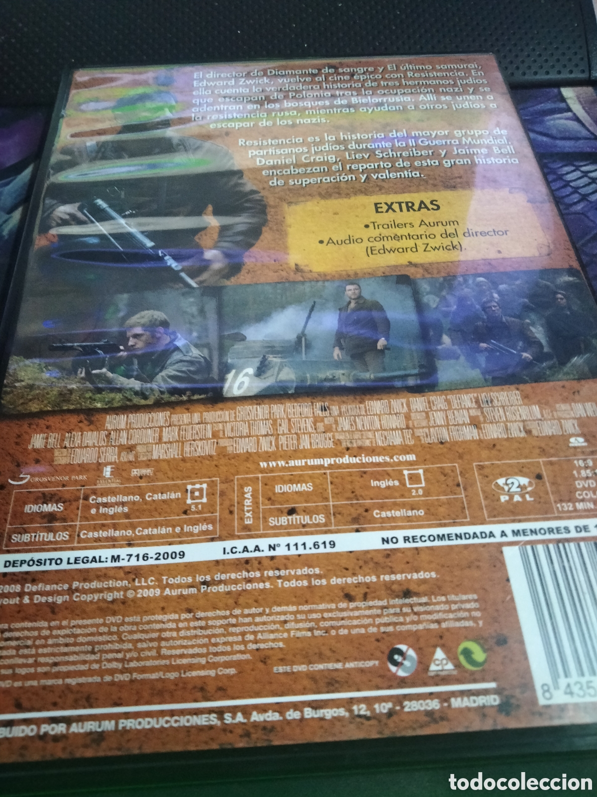 Cine: Resistencia dvd - 230 - Foto 2