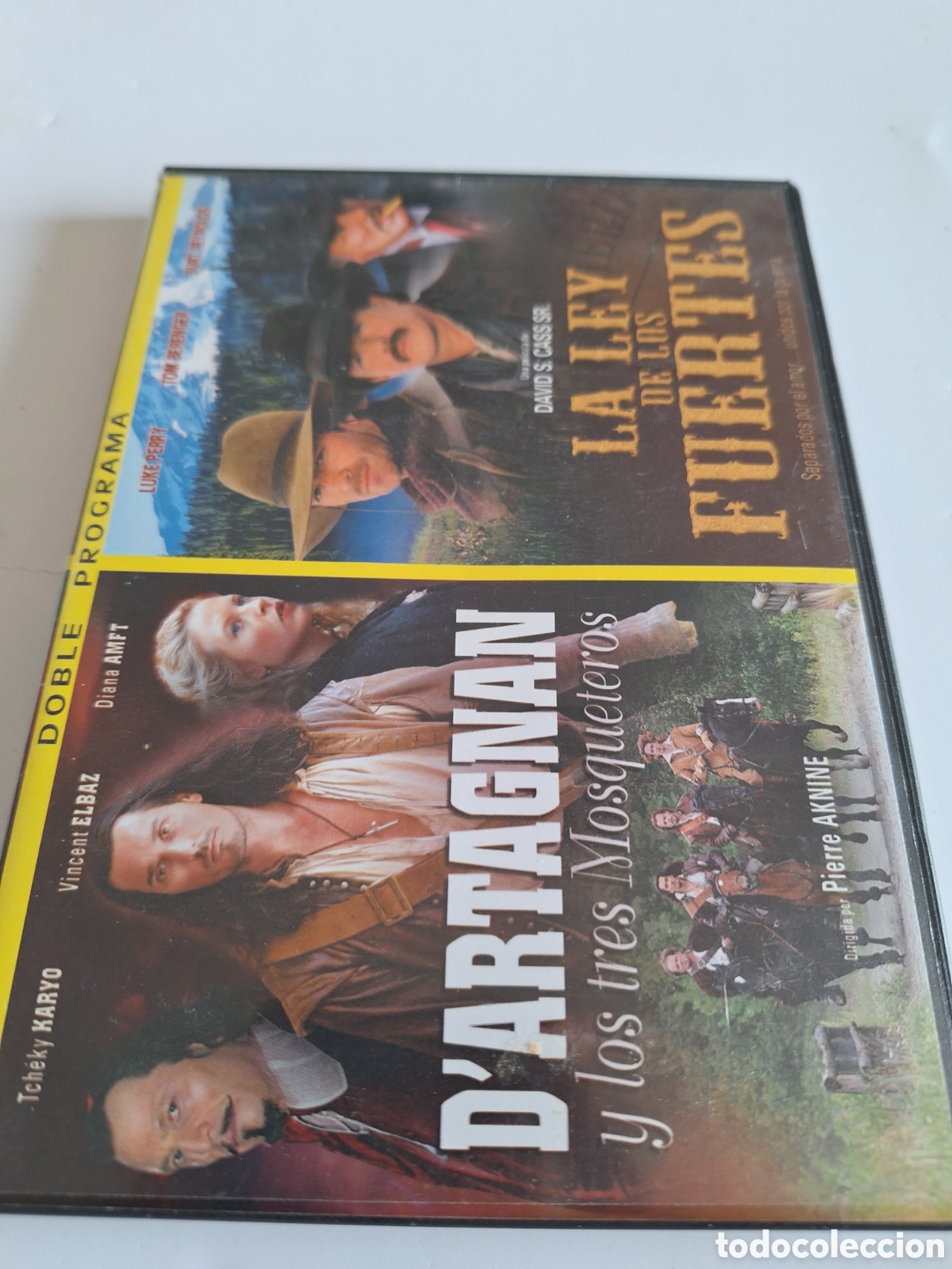 Cine: S475 pack d'artahnan y los tres mosqueteros / la ley de los fuertes DVD SEGUNDAMANO
