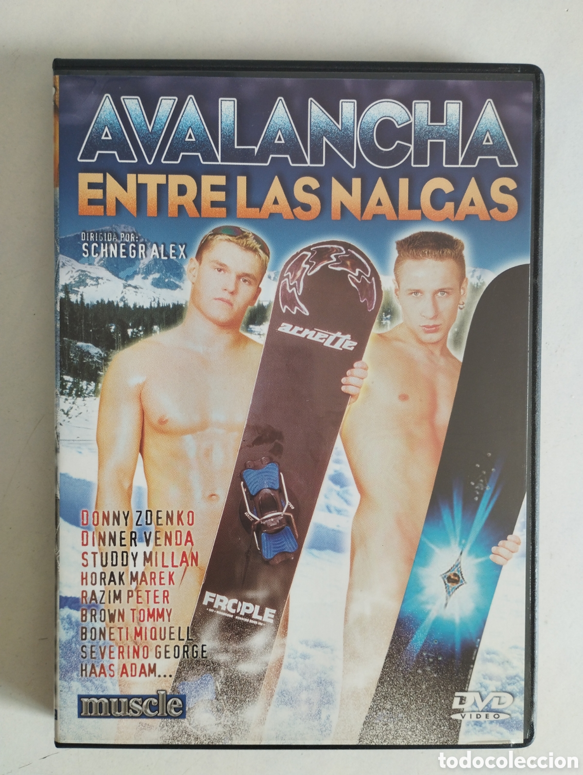 Cine: PEL&Iacute;CULA DVD X AVALANCHA ENTRE LAS NALGAS
