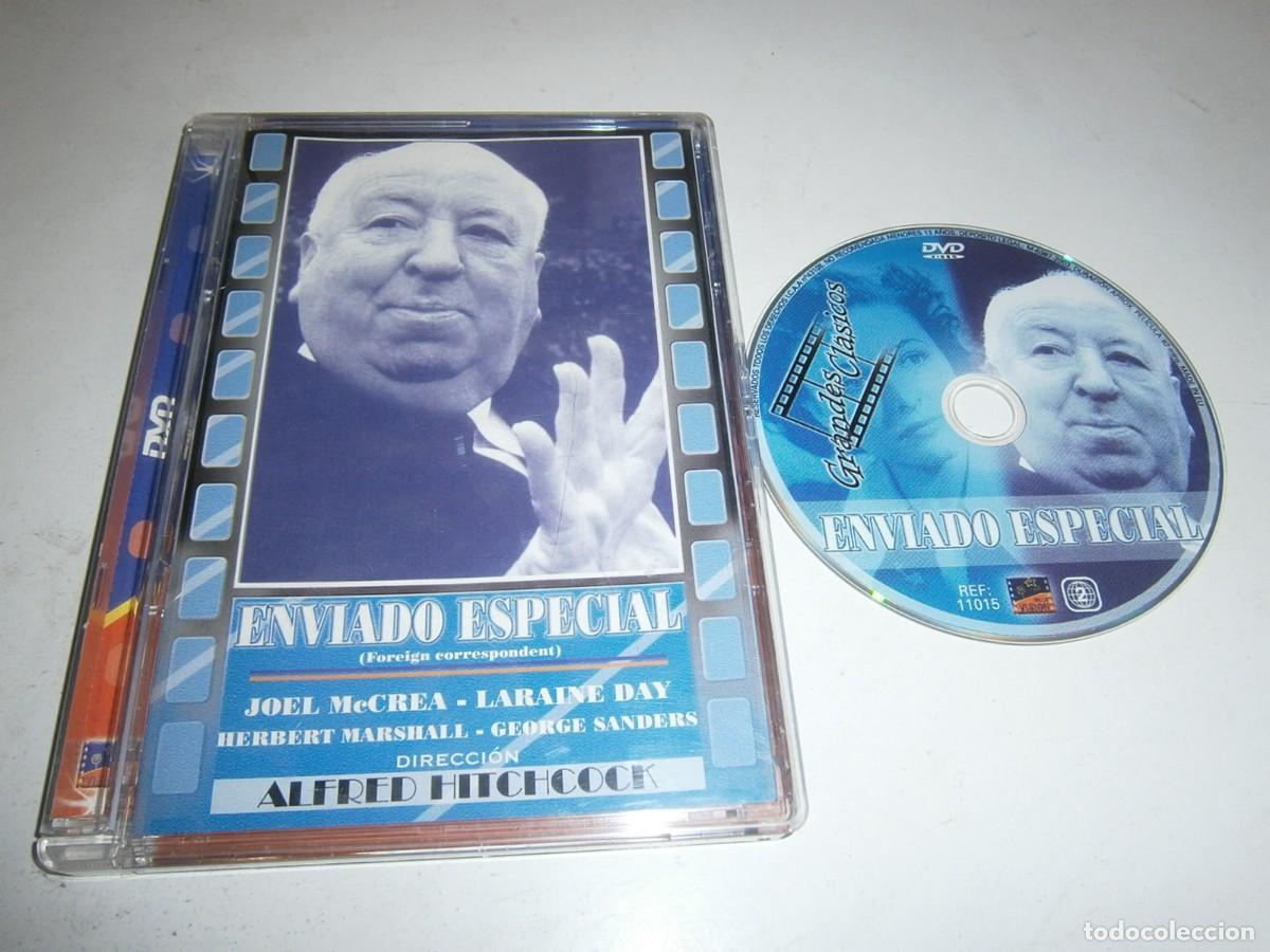 Cine: ENVIADO ESPECIAL DVD JOEL MC REA LARAINE DAY ALFRED HITCHCOCK