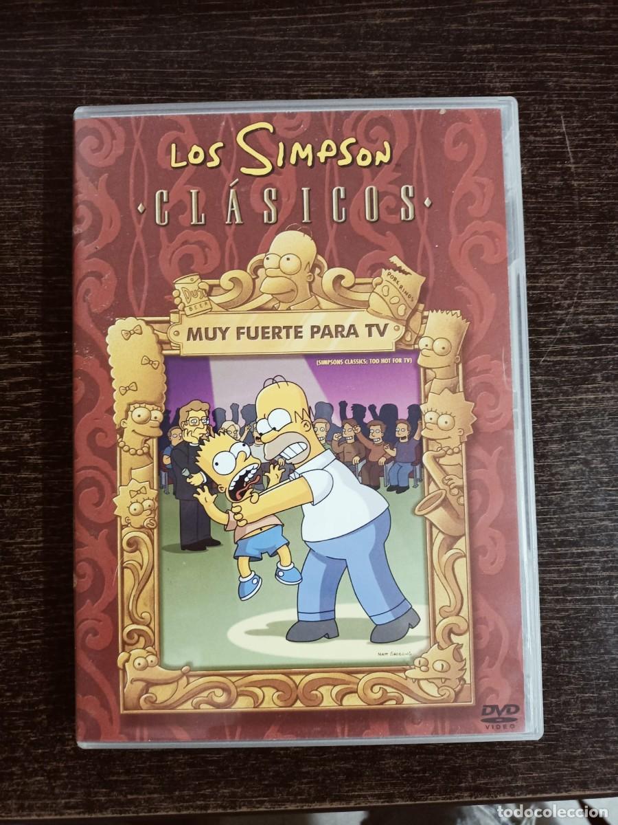 Cinema: DVD LOS SIMPSON CLASICOS. MUY FUERTE PARA TV. COMO NUEVO