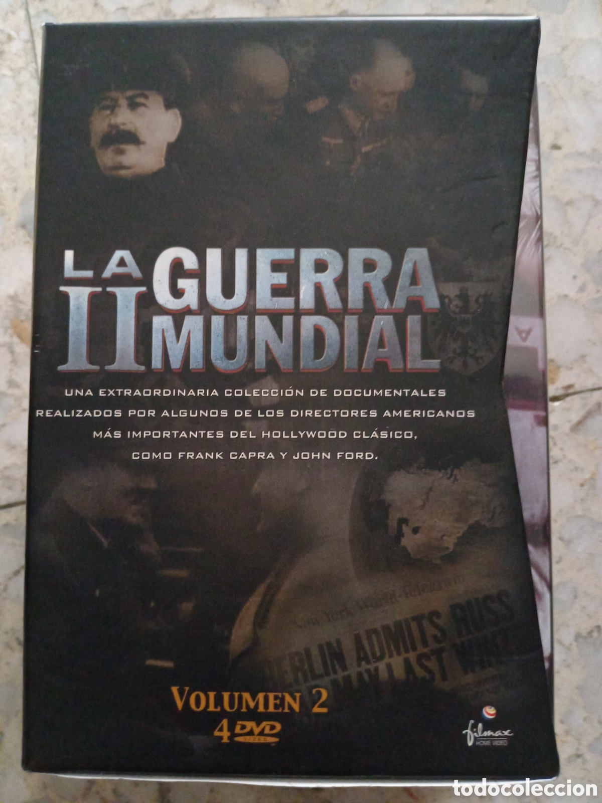 Cinema: CAJA PACK 4 DVD LA II GUERRA MUNDIAL VOLUMEN 2