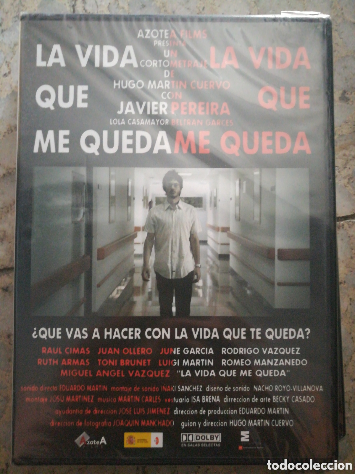 Cinema: DVD CORTOMETRAJE LA VIDA QUE ME QUEDA. HUGO MARTIN CUERVO SLIM NUEVO PRECINTADO