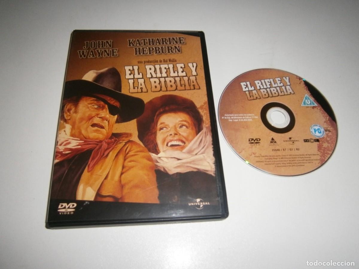 Cine: EL RIFLE Y LA BIBLIA DVD JOHN WAYNE KATHARINE HEPBURN
