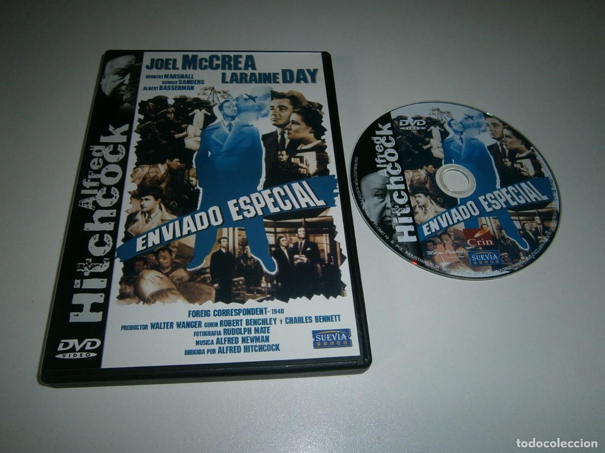 Cine: ENVIADO ESPECIAL DVD JOEL MC REA LARAINE DAY ALFRED HITCHCOCK