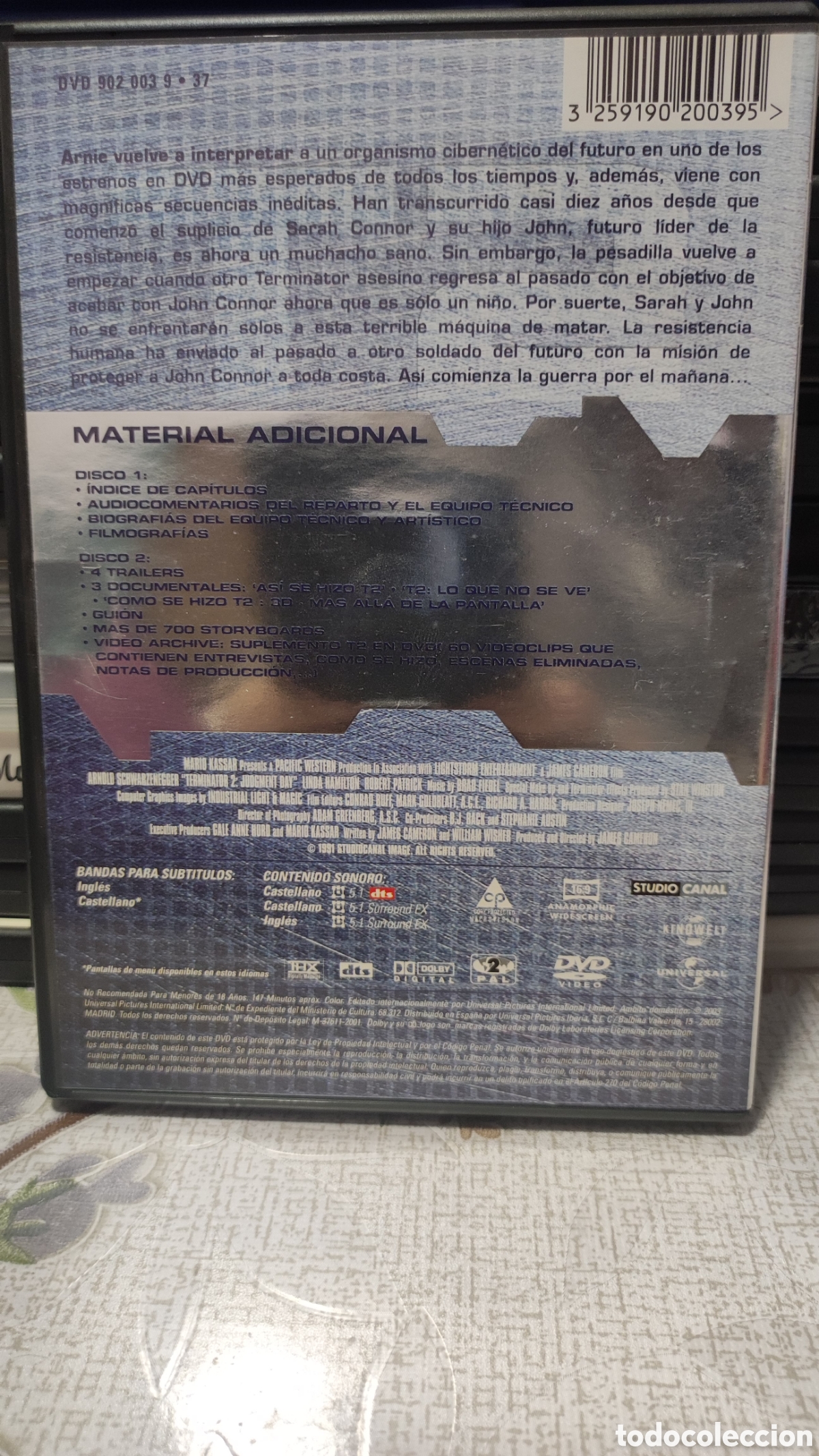 Cine: Terminator Juicio Final dvd - Foto 2