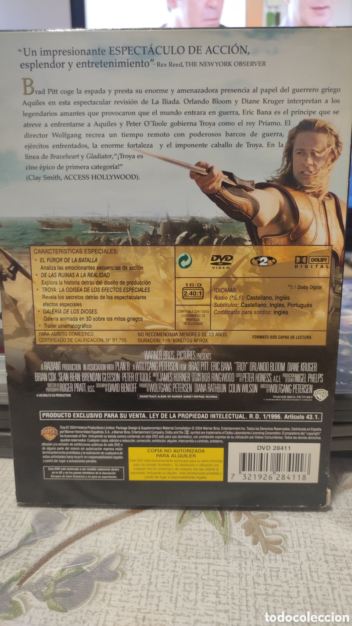 Cine: Troya dvd - Foto 3