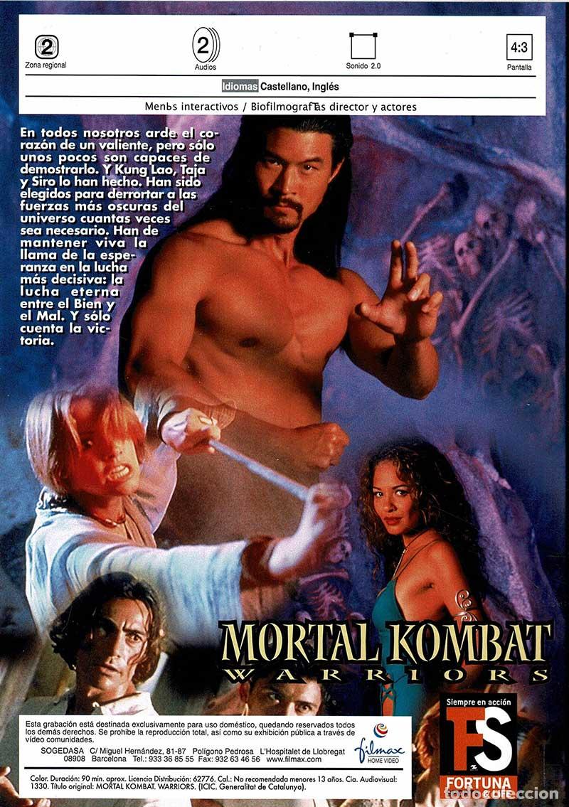 Cine: Mortal Kombat Warriors. DVD - Foto 2