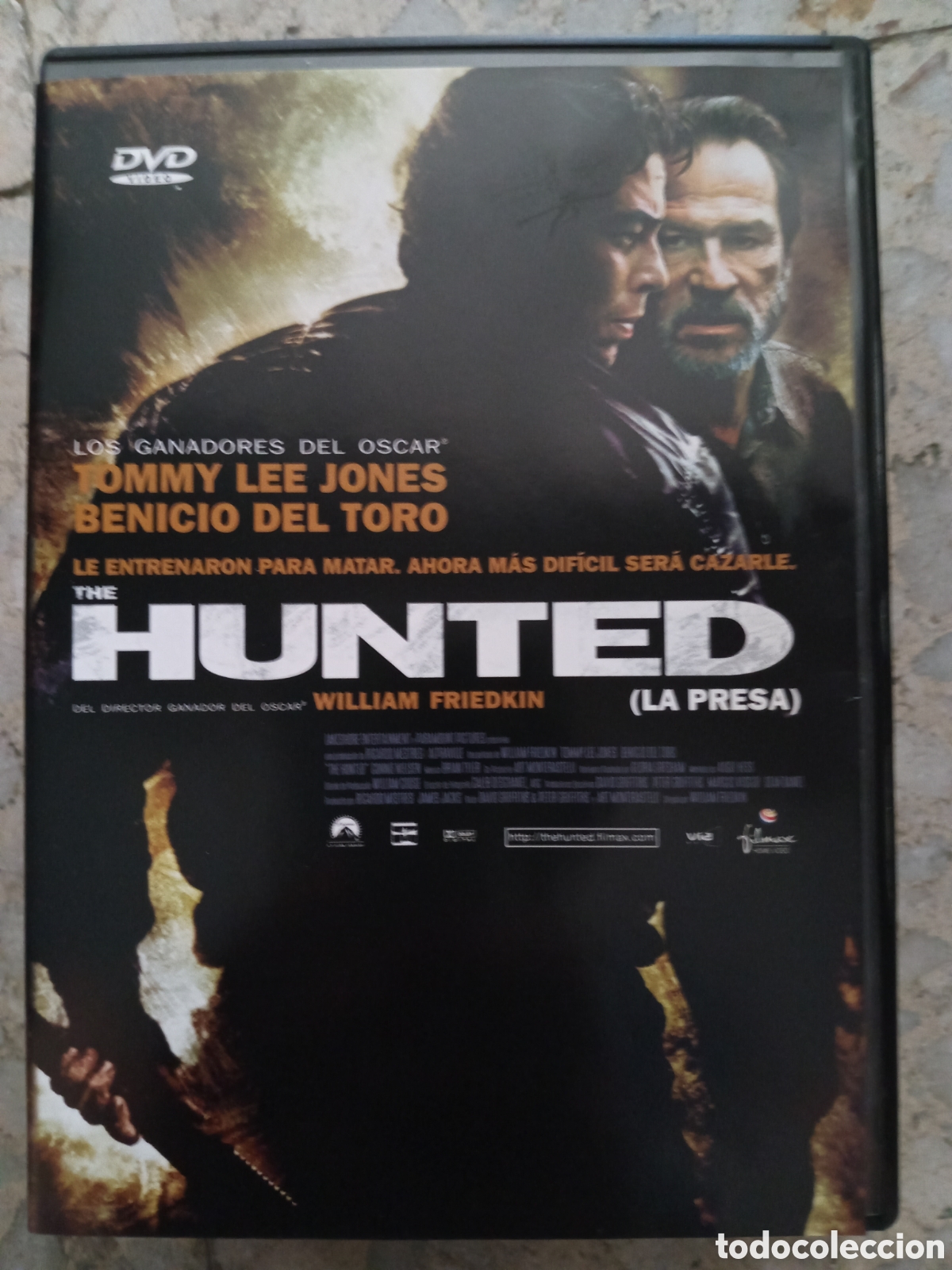 Kino: DVD THE HUNTED TOMMY LEE JONES