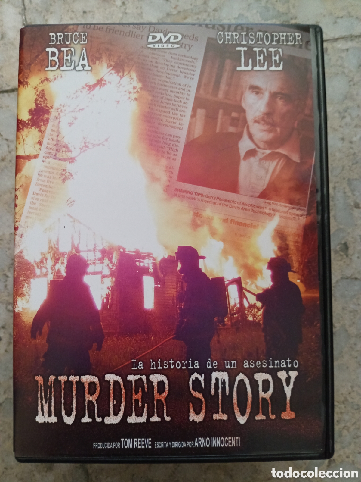 Cine: DVD MURDER STORY CHRISTOPHER LEE - Foto 1