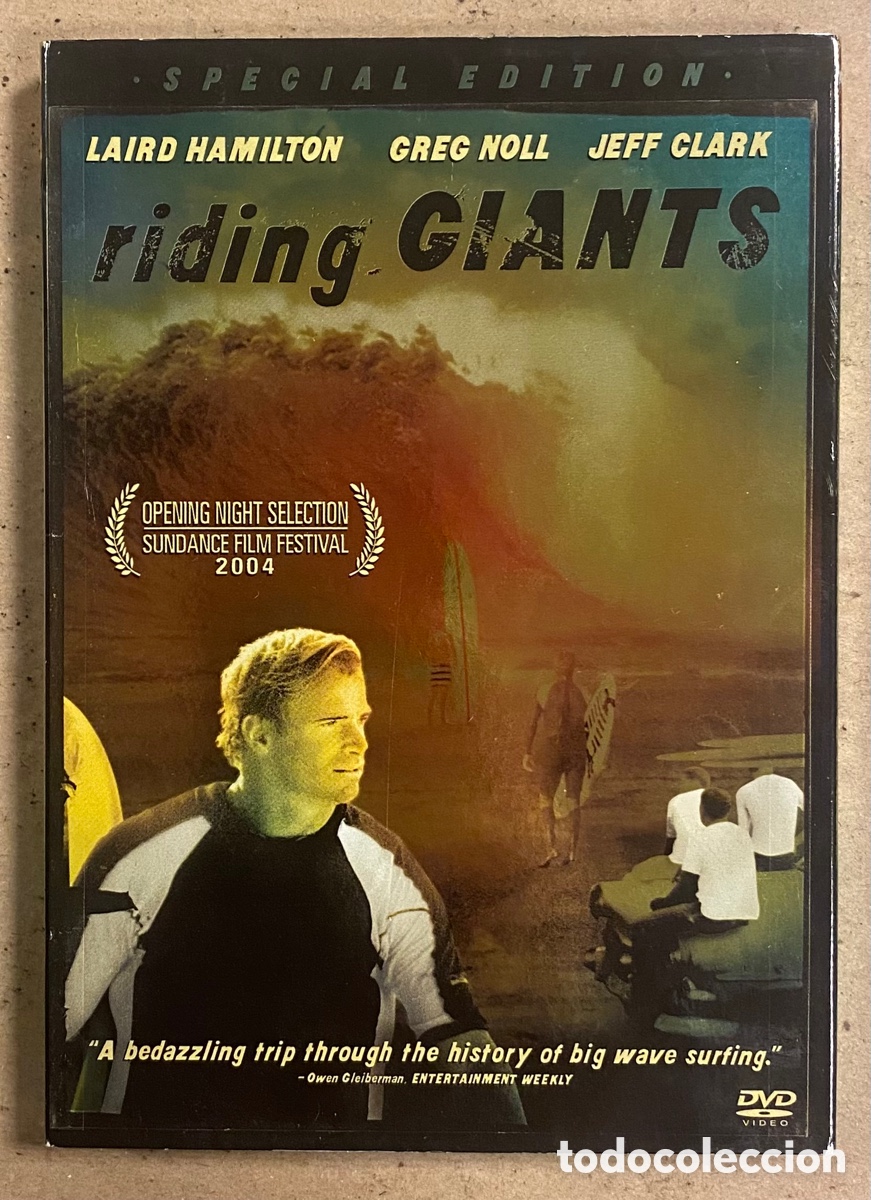 Cinema: DVD. RIDING GIANTS. SPECIAL EDITION. BIG WAVE SURFING. SURF. EN INGL&Eacute;S Y FRANC&Eacute;S.