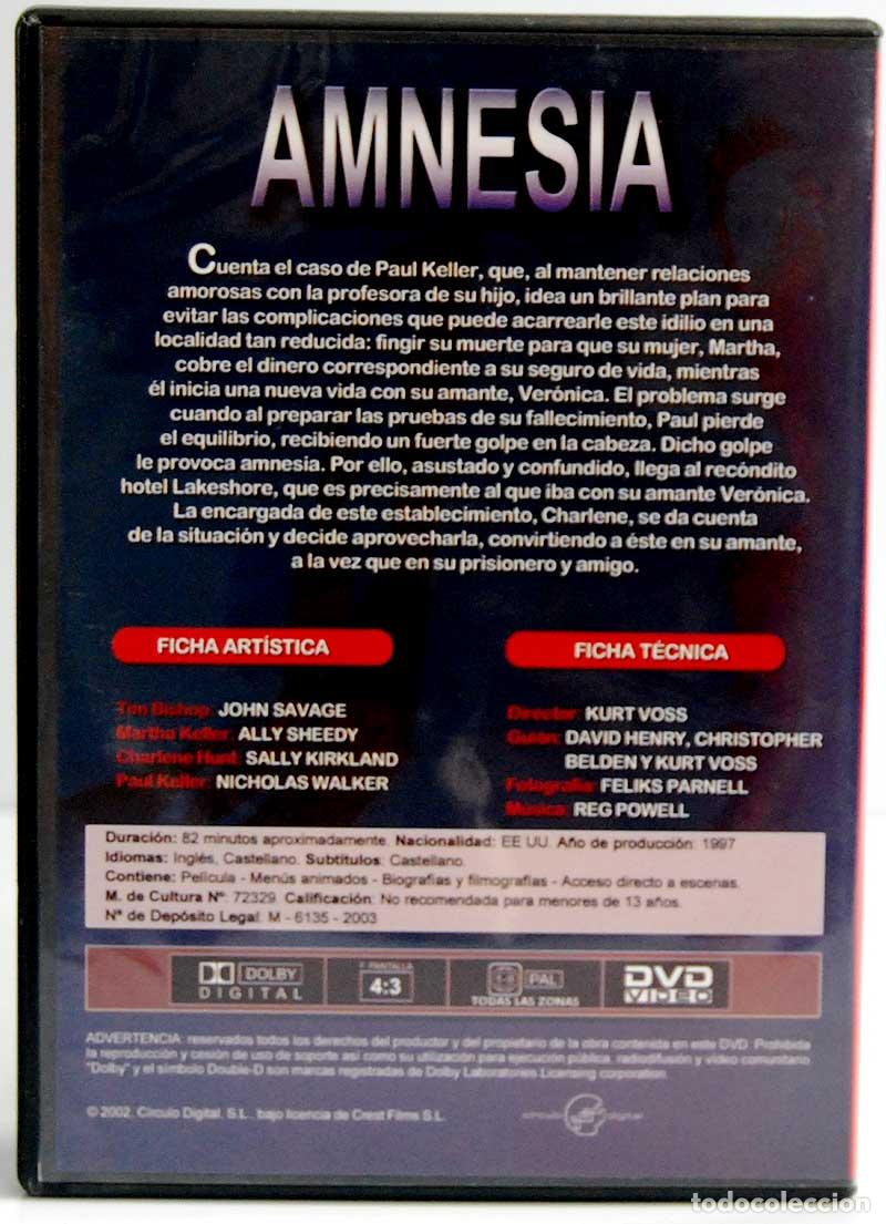Cine: Amnesia. DVD - Foto 2