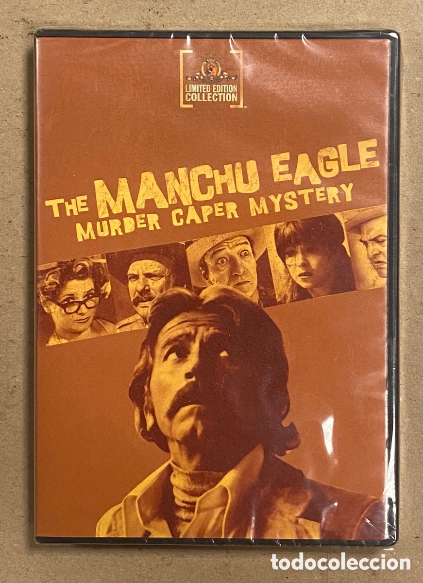 Cine: DVD. THE MANCHU EAGLE MURDER CAPER MUSTERY. NUEVA, CON PRECINTO PL&Aacute;STICO.