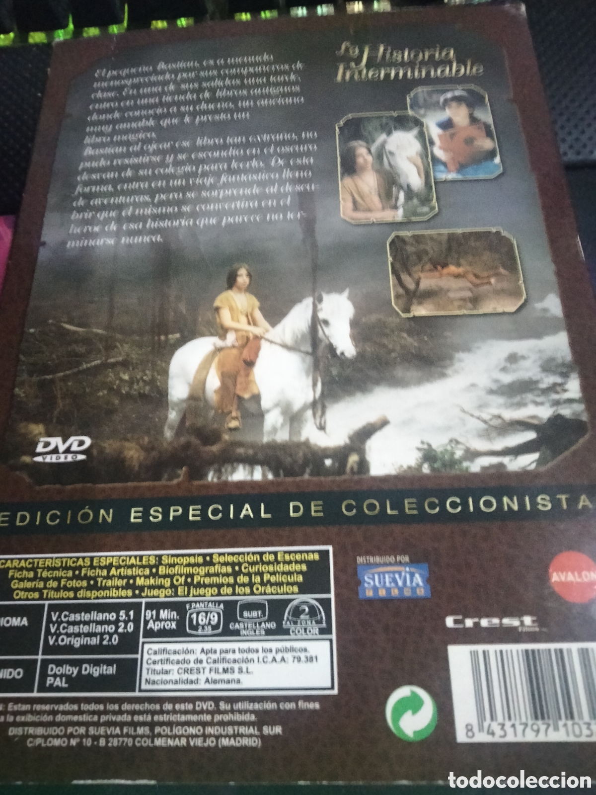 Cine: La historia interminable dvd - Foto 2
