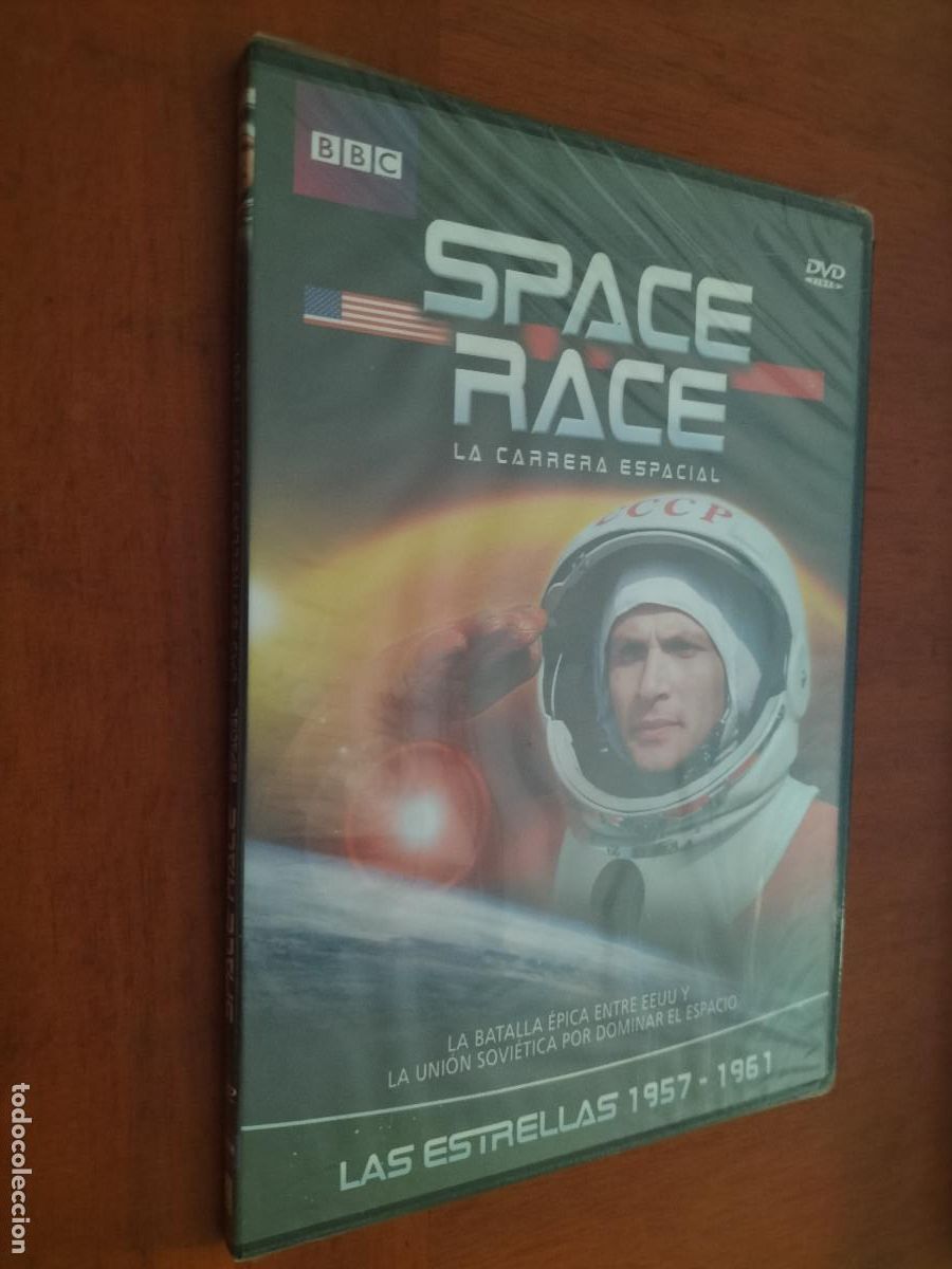 Cin&eacute;ma: SPACE RACE. LAS ESTRELLAS 1957-1961. DVD CAJA ESTRECHA. SLIM. PRECINTADO. SIN ABRIR