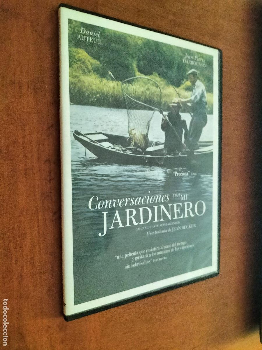 Cinema: CONVERSACIONES CON MI JARDINERO. JEAN BECKER. DVD CAJA ESTRECHA. SLIM. BUEN ESTADO