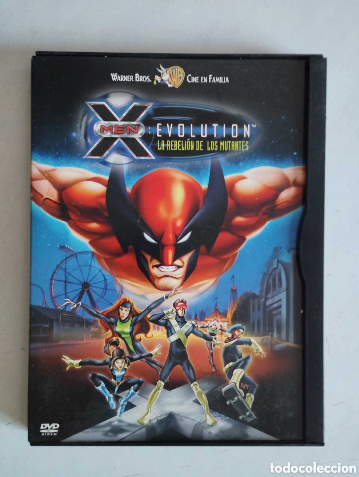 Cine: PEL&Iacute;CULA DVD X MEN:EVOLUTION LA REBELION DE LOS MUTANTES (pel&iacute;cula animada)