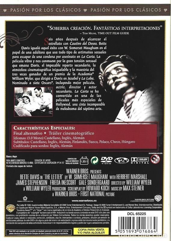 Cine: LA CARTA BETTE DAVIS - Foto 2