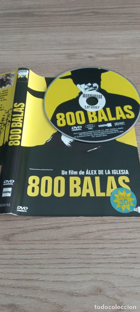 Cinema: Pel&iacute;cula dvd 800 Balas