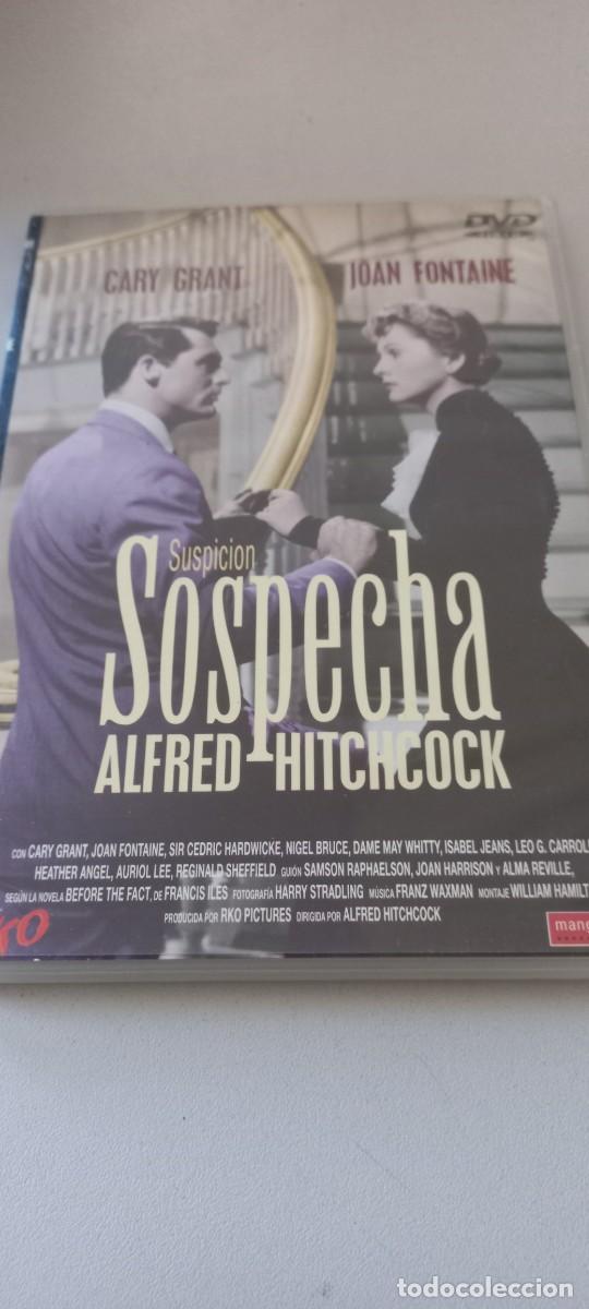 Cine: Pel&iacute;cula dvd slim Sospecha alfred hitchcock
