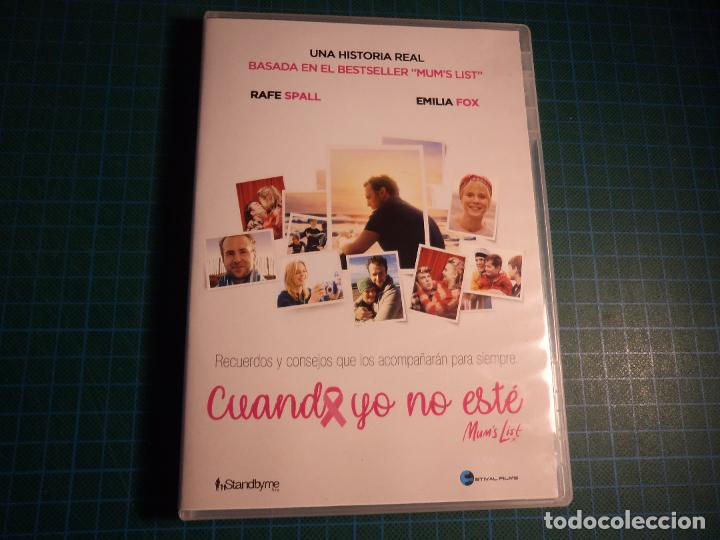 Cin&eacute;ma: Cuando yo no este. (P-24)