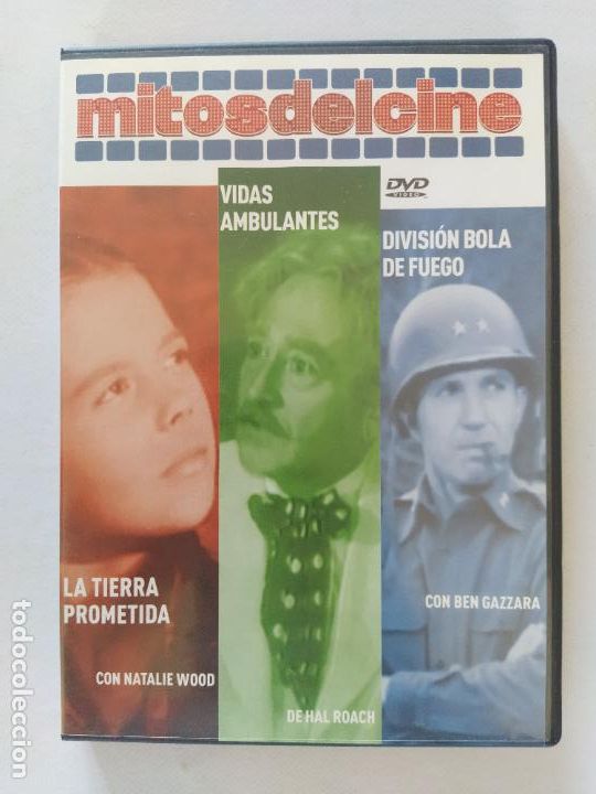 Cinema: DVD LA TIERRA PROMETIDA / VIDAS AMBULANTES / DIVISION BOLA DE FUEGO (HO)