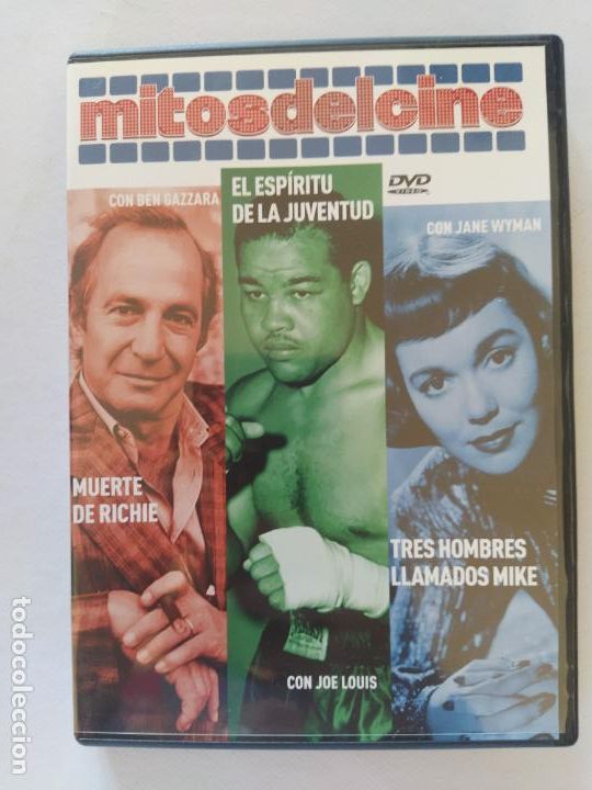 Cine: DVD MUERTE DE RICHIE / EL ESPIRITU DE LA JUVENTUD / TRES HOMBRES LLAMADOS MIKE (HP)