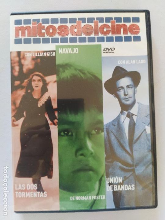 Cine: DVD LAS DOS TORMENTAS / NAVAJO / UNION DE BANDAS (HR)