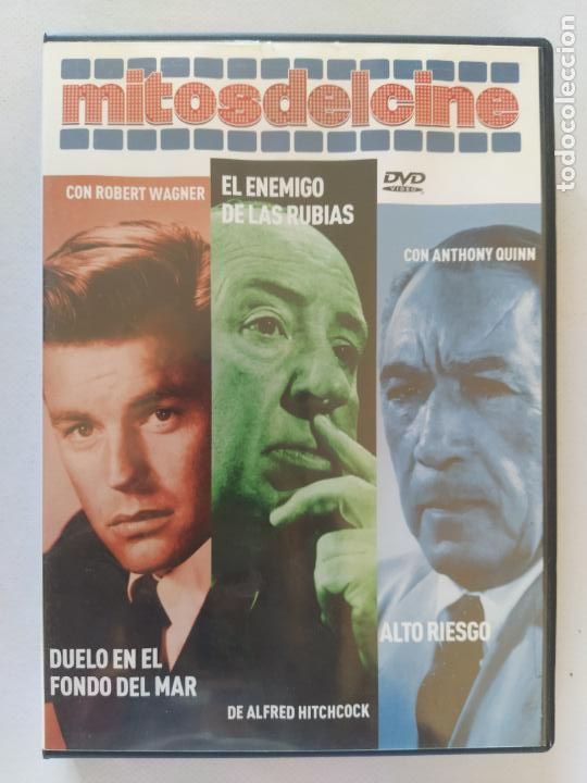 Cine: DVD DUELO EN EL FONDO DEL MAR / EL ENEMIGO DE LAS RUBIAS / ALTO RIESGO (213)