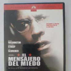 Cine: DVD EL MENSAJERO DEL MIEDO - DENZEL WASHINGTON (II)