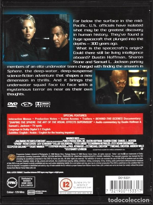 Cine: SPHERE DUSTIN HOFFMAN (FORMATO SNAPCASE) - Foto 2