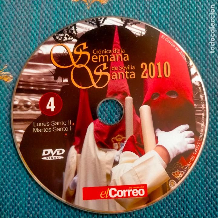 Cine: DVD CRONICA DE LA SEMANA SANTA DE SEVILLA 2010 LUNES SANTO II MARTES SANTO I VOLUMEN 4