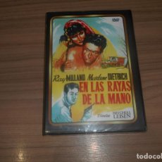 Cine: EN LAS RAYAS DE LA MANO DVD RAY MILLAND MARLENE DIETRICH NUEVA PRECINTADA