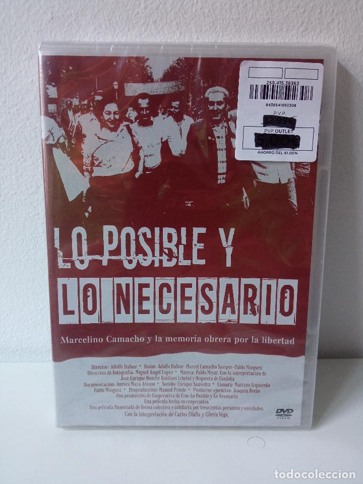 Cinema: Lo posible y lo necesario DVD Precintado Marcelino Camacho CCOO