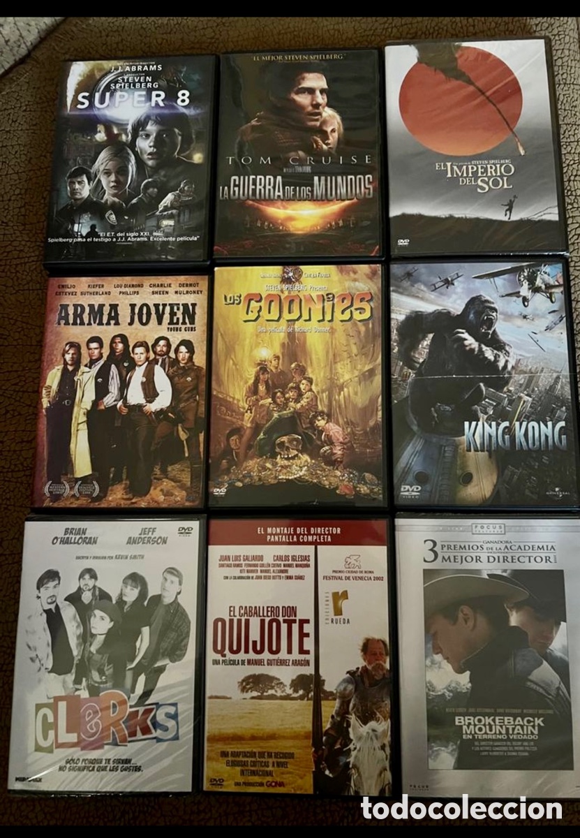 Cine: Lote 9 DVDs