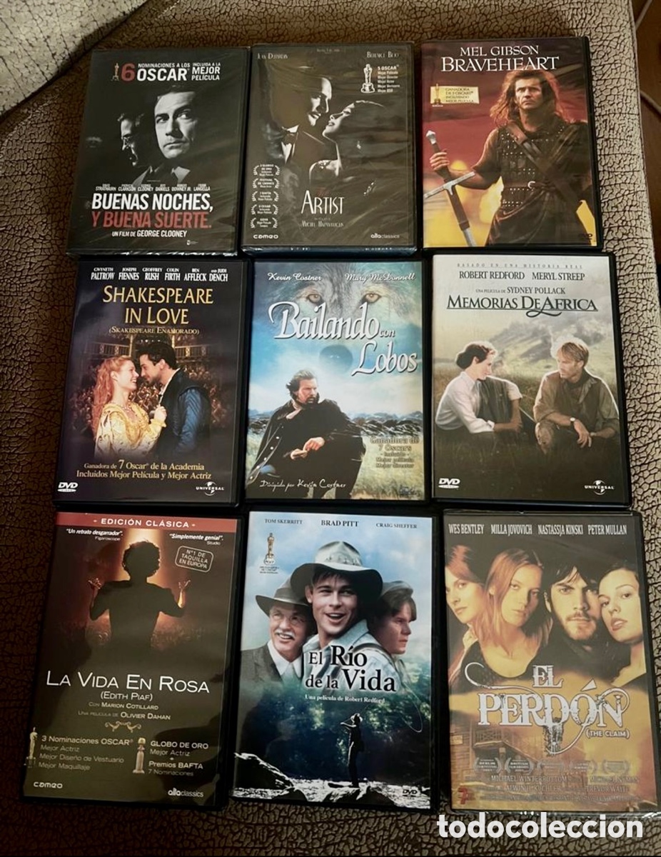 Cine: Lote 9 DVDs