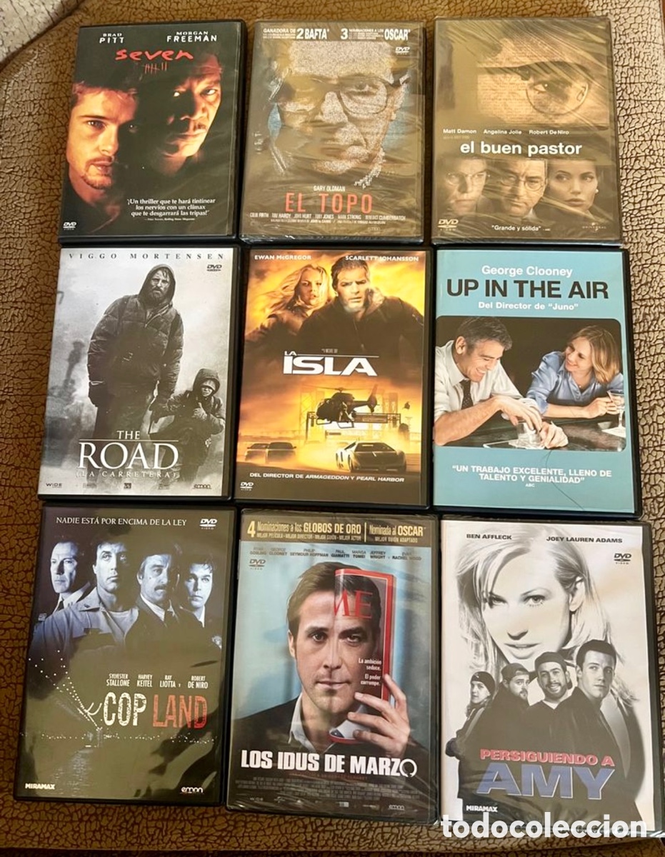 Cine: Lote 9 DVDs