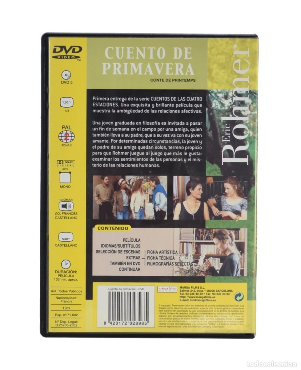 Cine: CUENTO DE PRIMAVERA (DVD) - ROHMER, Eric - Foto 2