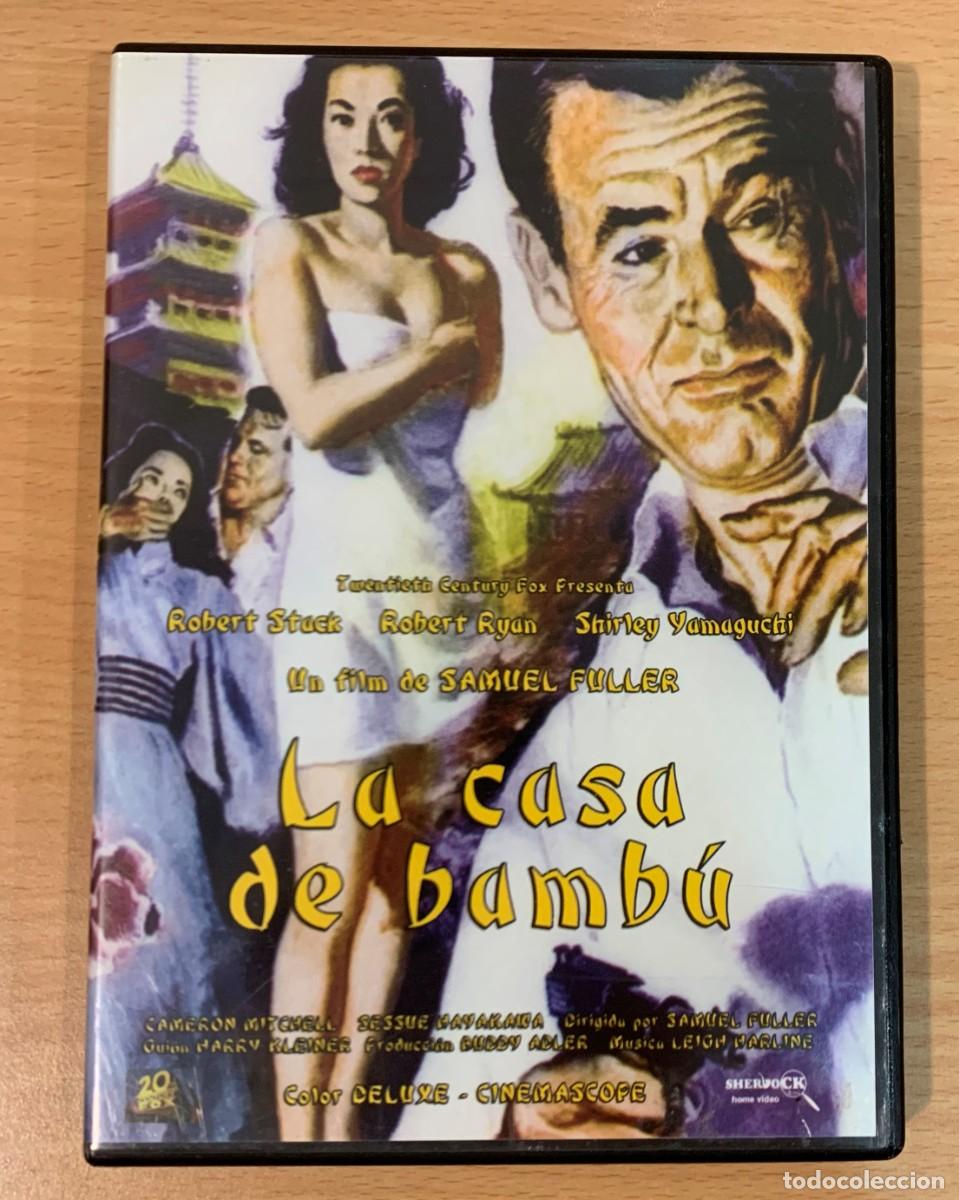 Cine: DVD CINE CL&Aacute;SICO NEGRO CON ROBERT STACK - LA CASA DE BAMB&Uacute; (1955) - Foto 1
